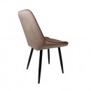 Стул NIKA, бежевый велюр HLR-08/черный